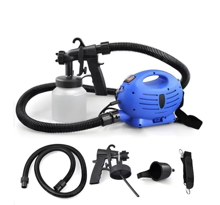 Aparat de vopsit, Pistol electric pentru zugravit, 650W, Albastru