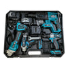 Set Unelte 4 in 1  – Autofiletanta, Rotopercutor, Polizor, Bormasina Impact + 2 Baterii 48V